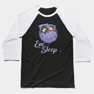 Sleeping Dog Baseball T-Shirt